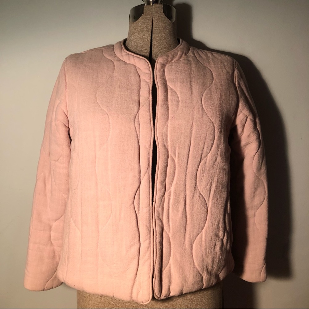 Pink Quilted Reversible Jacket - Picture 8 of 9
